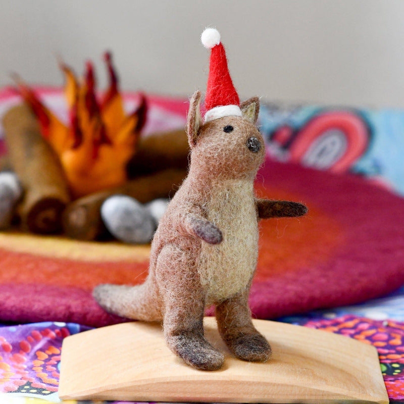 Felt Christmas Ornament - Kangaroo