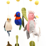 Baby Cot Mobile - Australian Birds
