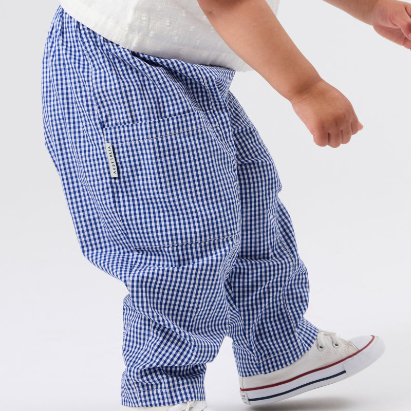 Goldie + Ace Lightweight Kit Pocket Pant - Check