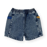 Goldie + Ace Colour Block Vintage Denim Shorts