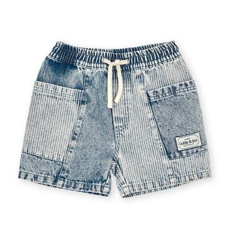 Goldie + Ace Noah Pocket Shorts - Pinstripe