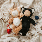 Olli Ella Cozy Dinkums - Black Cat Nox