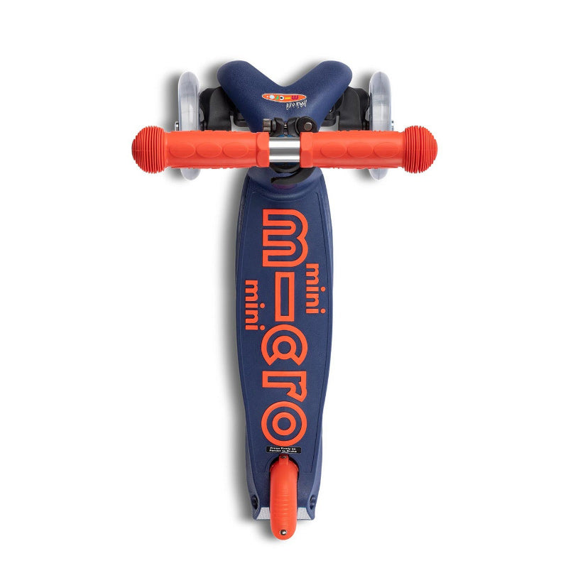 Mini Micro Deluxe Foldable Scooter - Navy