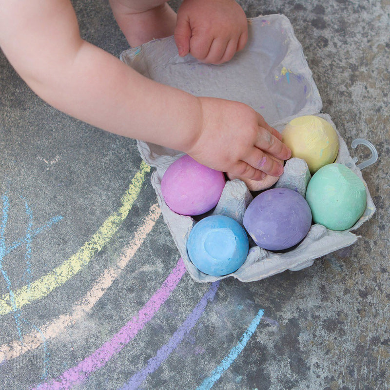 Micador Early Start Egg Chalk 6PK
