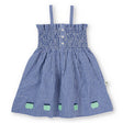 Goldie + Ace Shirred Gingham Apple Dress