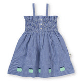 Goldie + Ace Shirred Gingham Apple Dress