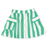 Goldie + Ace Pocket Skirt - Happy Stripe