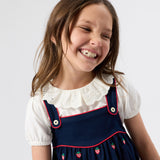 Goldie + Ace Embroidered Dress - Mini Strawberry