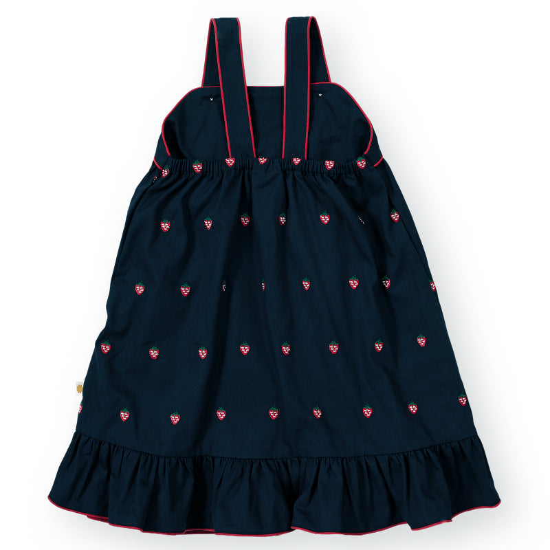 Goldie + Ace Embroidered Dress - Mini Strawberry