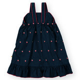 Goldie + Ace Embroidered Dress - Mini Strawberry