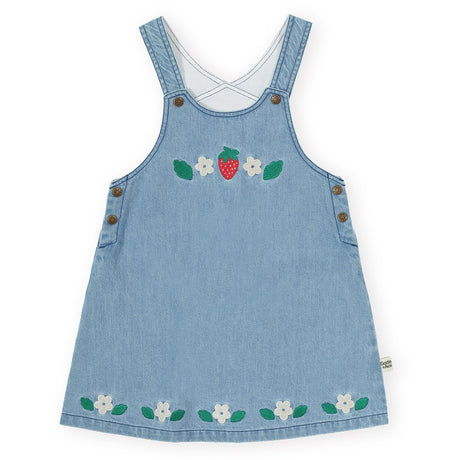 Goldie + Ace Pinafore Dress - Wild Strawberry