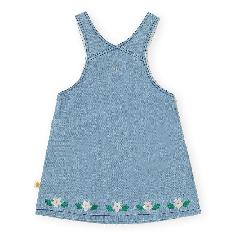 Goldie + Ace Pinafore Dress - Wild Strawberry