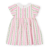 Goldie + Ace Flo Smocked Dress - Strawberry Antique Stripe