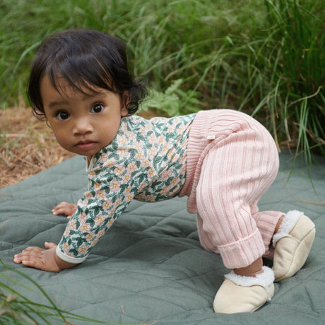 Nature Baby Lou Pants - Rose Bud