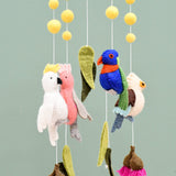 Baby Cot Mobile - Australian Birds