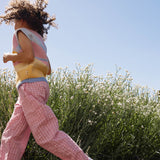 Goldie + Ace Lightweight Kit Pocket Pant - Gingham