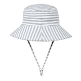 Bedhead Bucket Hat - Grey Stripe