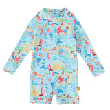 Goldie + Ace Short Leg Swimsuit - Summer Bay