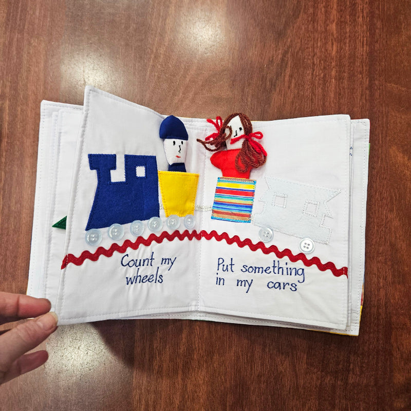 Quiet Book With Patchwork