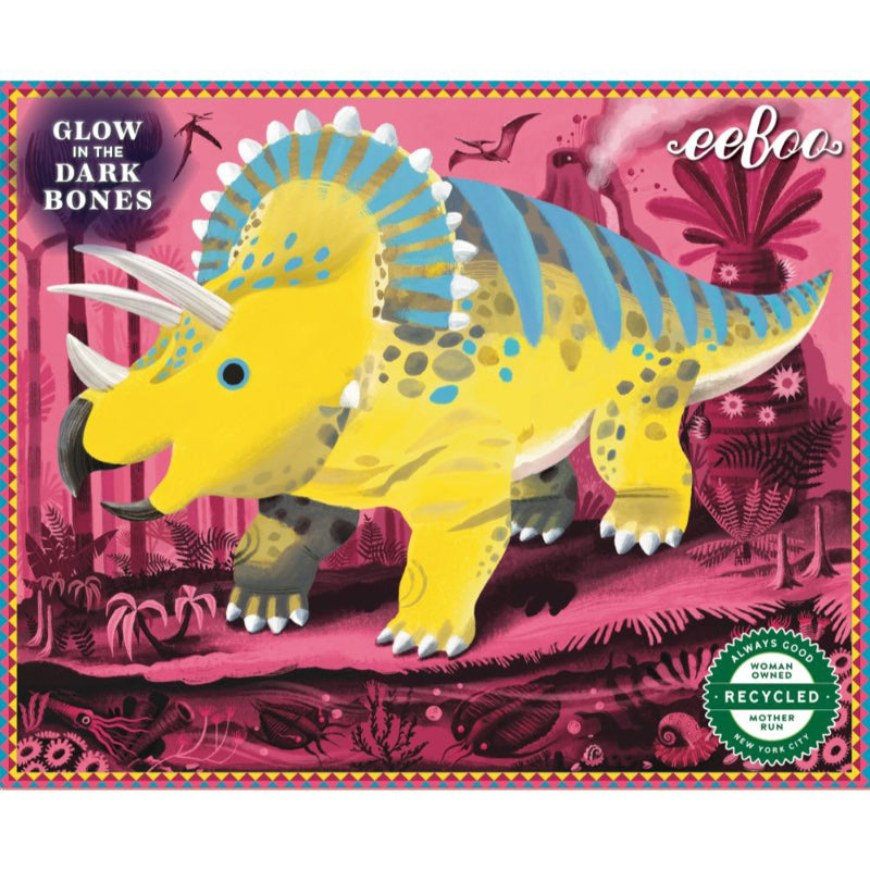 Eeboo Mini Puzzle 36PC - Dinosaurs