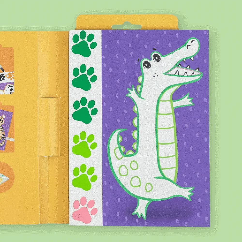 Tiger Tribe Paint A Picture Set - Wild Animals