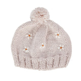 Acorn Daisy Beanie - Oatmeal