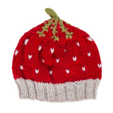 Acorn Strawberry Beanie - Red