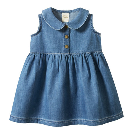 Nature Baby Birdy Dress - Sky