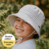 Bedhead Bucket Hat - Grey Stripe