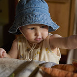 Nature Baby Bucket Sunhat - Sky Chambray