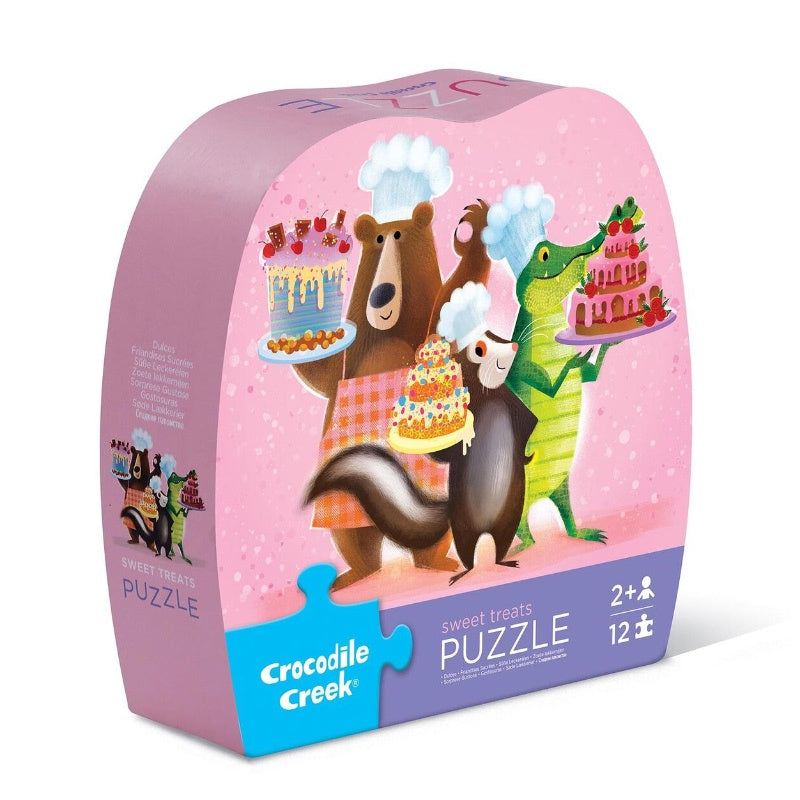Mini Puzzle 12PC - Sweet Treats