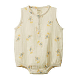 Nature Baby Cedar Suit Muslin - Fish Fable