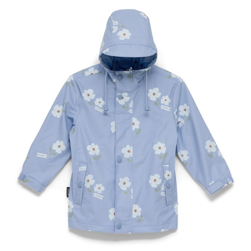 Crywolf Play Jacket - Floral Periwinkle