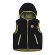 Crywolf Reversible Yeti Vest - Fern/Black