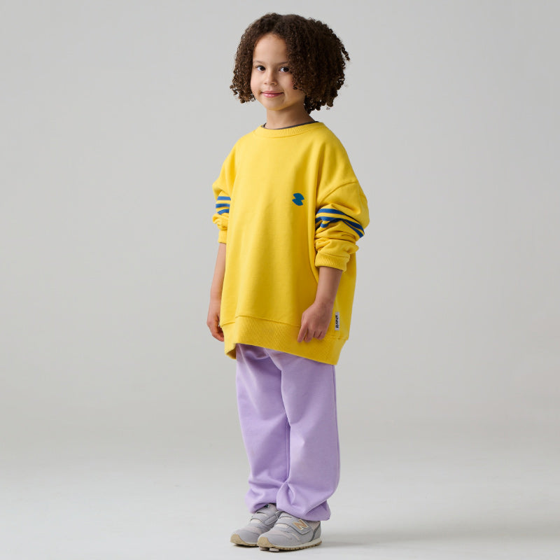 Gray and yellow sales sweater