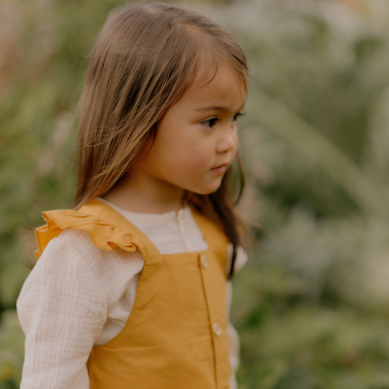 Nature Baby Orchard Overalls - Straw