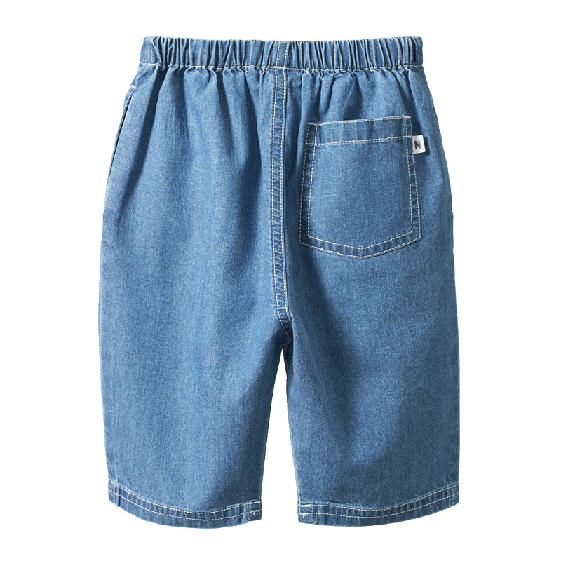 Nature Baby Dae Pants - Sky Chambray