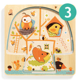 Djeco Tree House 3 Layer Puzzle