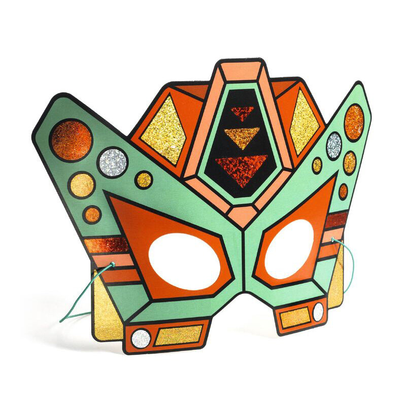Do It Yourself - Super Robot Masks Metallic Stickers