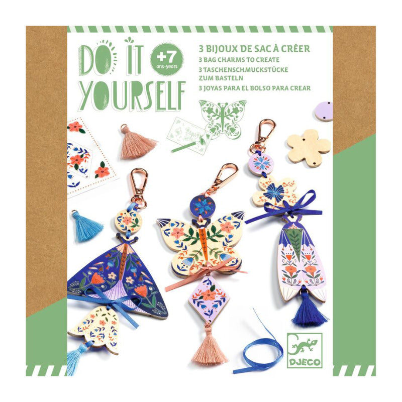 Do It Yourself - Butterflies Bag Charms
