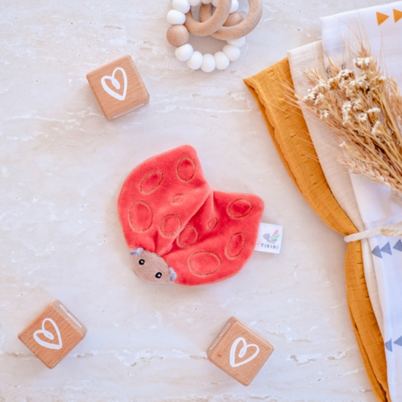 Ladybug Scrunchie Toy