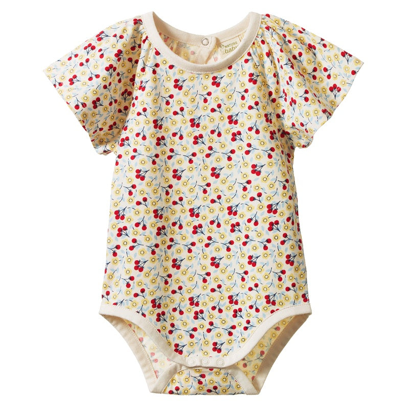 Nature Baby Faye Bodysuit - Kitchen Garden