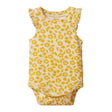 Nature Baby Fleur Bodysuit Terry - Kitchen Garden Freesia