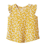 Nature Baby Fleur Tee Terry - Kitchen Garden Freesia