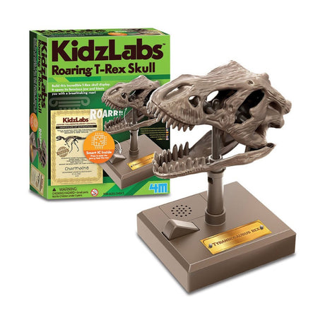 4M Kidzlabs - Roaring T-Rex Skull