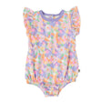 Goldie + Ace Frill Bubble Romper - Pastel Bouquet