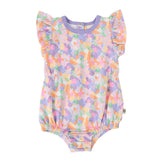 Goldie + Ace Frill Bubble Romper - Pastel Bouquet
