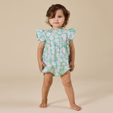 Goldie + Ace Lani Romper - Daisy Patch