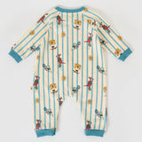 Goldie & Ace Relaxed Terry Romper - Goldie Squad