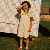 Goldie & Ace Austin Denim Overalls - Oat